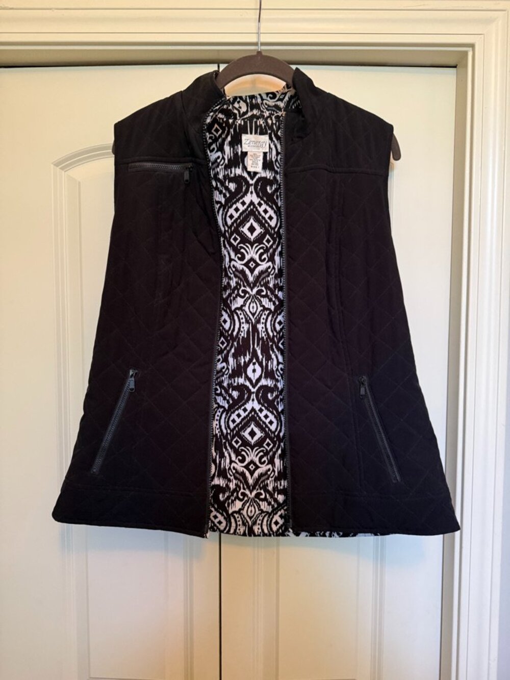 Chicos Womens Quilted Vest
